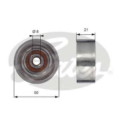 Ролик ГРМ BMW 3 (E30)/5 (E34) 89-95 (паразитный) (50х21)