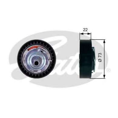 Ролик ГРМ Renault Kangoo 1.6i 08- (натяжной)