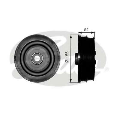 Шкив коленвала BMW 5 (E39) 520d 00-03