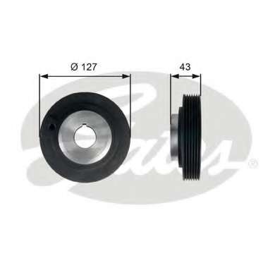 Ременный шкив, коленчатый вал