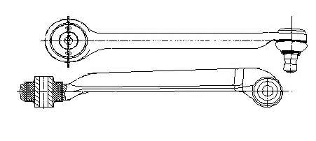 Рычаг независимой подвески колеса, подвеска колеса