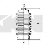 Пыльник, рулевое управление