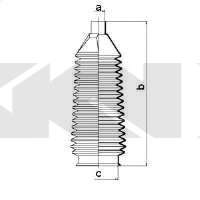 Пыльник, рулевое управление