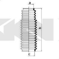 Пыльник, рулевое управление