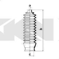 Пыльник, рулевое управление