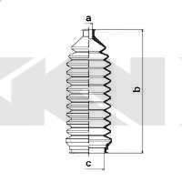 Пыльник, рулевое управление