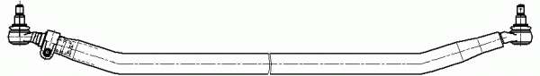 Поперечная рулевая тяга