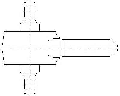 Шаровой шарнир, осевая опора