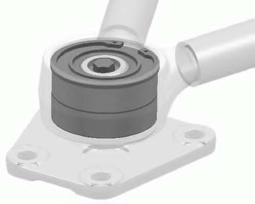 ремонтный комплект, рычаг подвески. Ремкомплект, центральный шарнир - треугольный рычаг