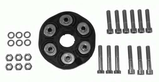 Шарнир, продольный вал