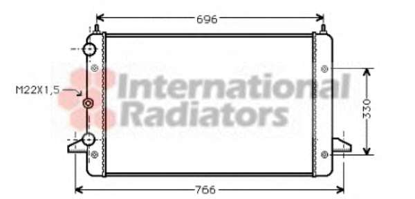 Радиатор, охлаждение двигателя