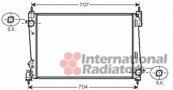 Радиатор, охлаждение двигателя