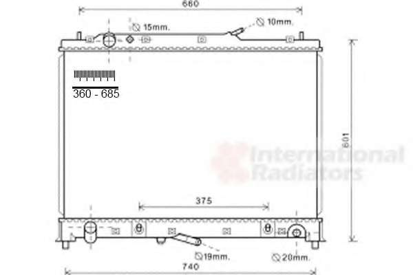 Радиатор, охлаждение двигателя