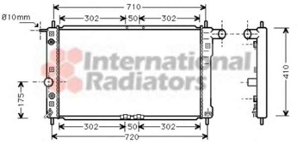 Радиатор, охлаждение двигателя