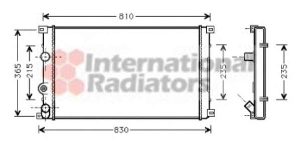 Радиатор, охлаждение двигателя