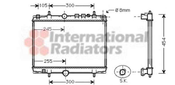 Радиатор, охлаждение двигателя