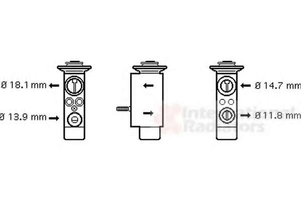 Расширительный клапан, кондиционер