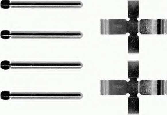 Комплектующие, колодки дискового тормоза