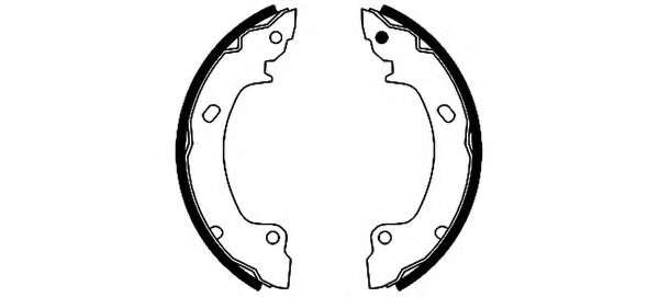 Комплект тормозных колодок