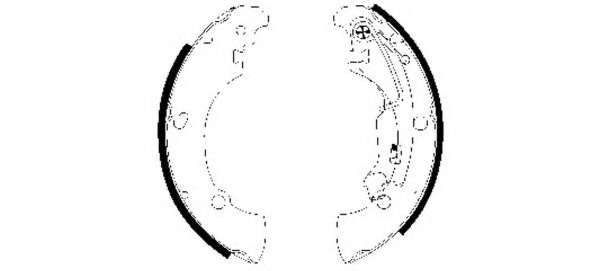 Комплект тормозных колодок