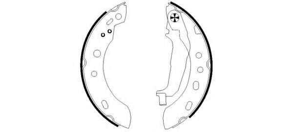 Комплект тормозных колодок