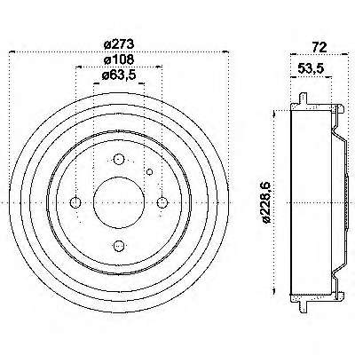 Тормозной барабан