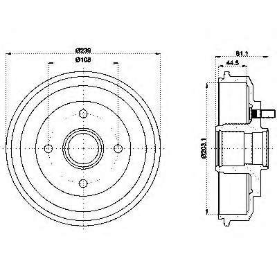 Тормозной барабан