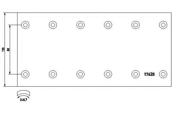 Тормозные колодки, барабанный тормоз