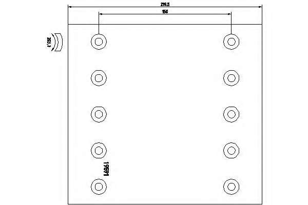 Тормозные колодки, барабанный тормоз