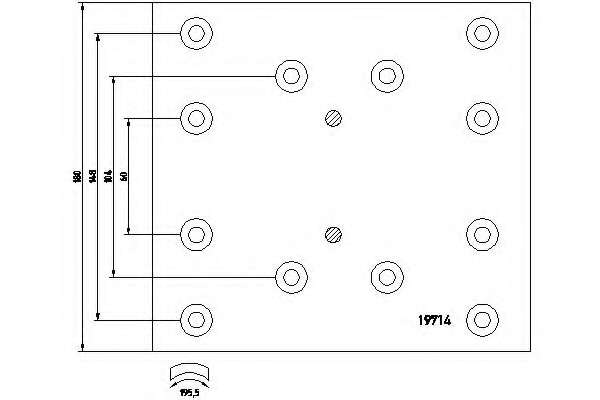 Тормозные колодки, барабанный тормоз
