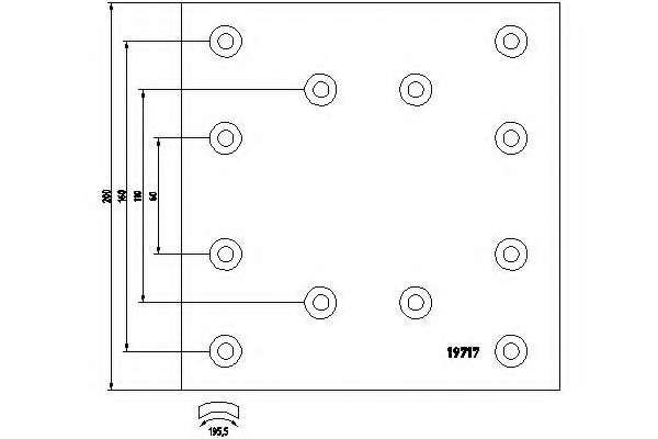 Тормозные колодки, барабанный тормоз