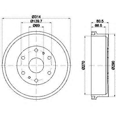 Тормозной барабан