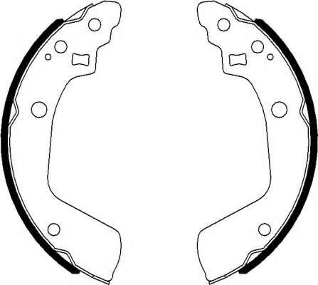 Комплект тормозных колодок