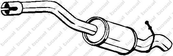 Глушитель выхлопных газов конечный