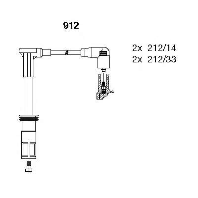 Комплект проводов зажигания