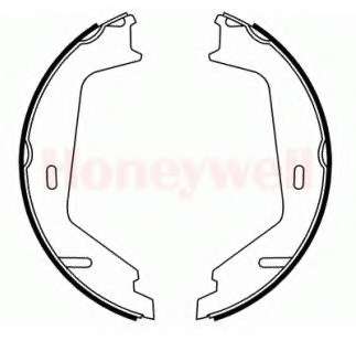 Комплект тормозных колодок, стояночная тормозная система