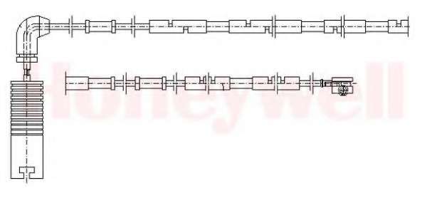 Сигнализатор, износ тормозных колодок