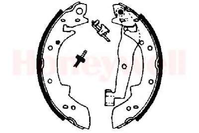 Комплект тормозных колодок