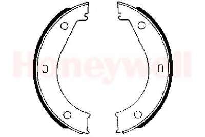 Комплект тормозных колодок, стояночная тормозная система