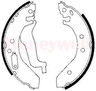 Комплект тормозных колодок