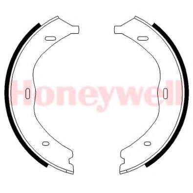 Комплект тормозных колодок, стояночная тормозная система