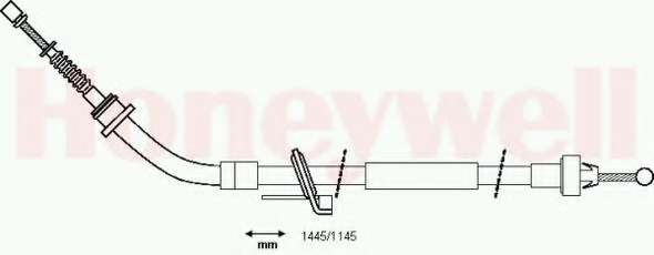 Трос, стояночная тормозная система