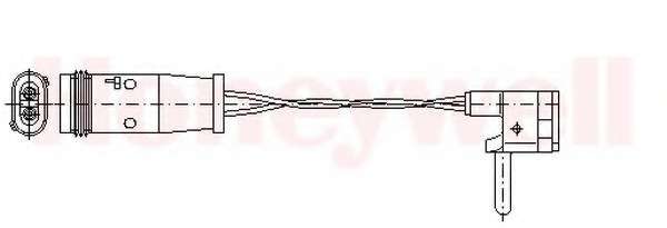 Сигнализатор, износ тормозных колодок