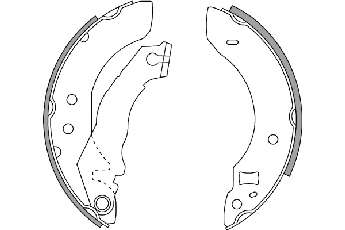 Комплект тормозных колодок