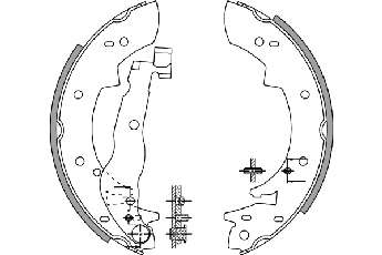 Комплект тормозных колодок