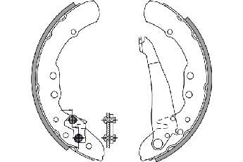 Комплект тормозных колодок