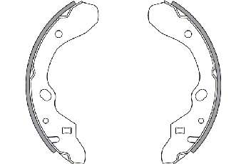 Комплект тормозных колодок