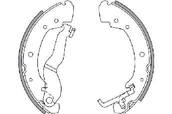 Комплект тормозных колодок