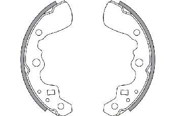 Комплект тормозных колодок
