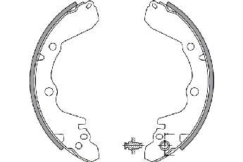 Комплект тормозных колодок